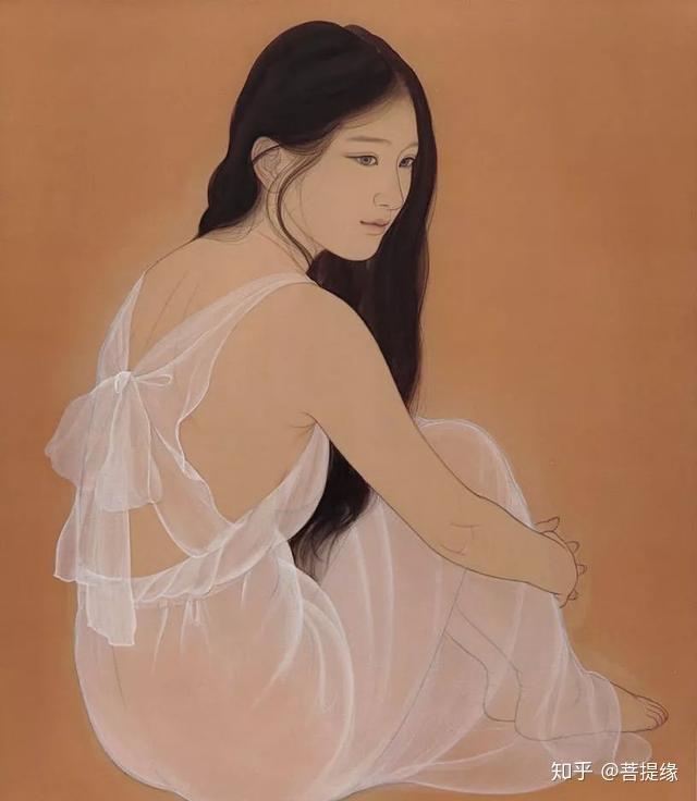 都竹伸政「裸婦」油彩 人物画 肉筆原画 額装 美人画 #505 岛国美女画家用工笔画出唯美的绘画女性人体作品- 知乎