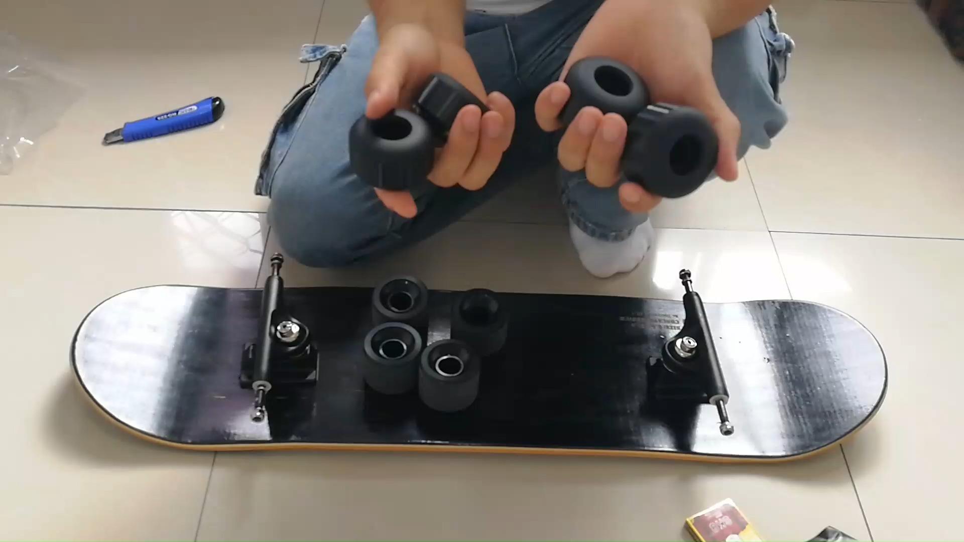 更换轮子轴承教程maxfind电动滑板