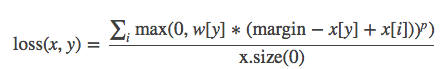 PyTorch的十七个损失函数 PyTorch的十七个损失函数