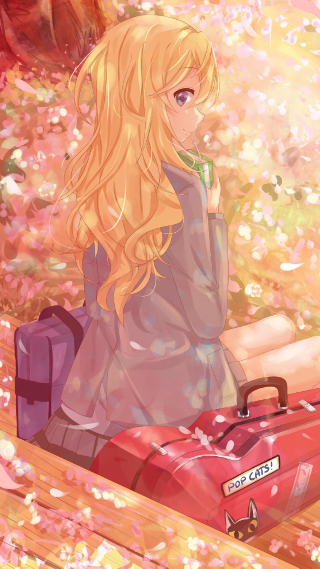 动画四月是你的谎言有没有什么适合女生的壁纸