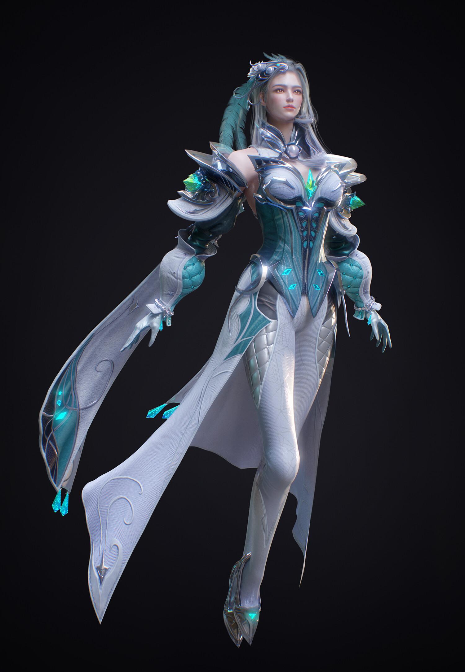 高质量cg女性个个都是女神般的存在