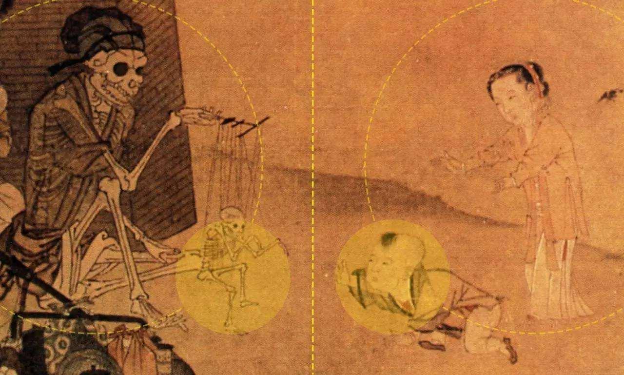 宋 李嵩骷髅幻戏图页 - 故宫博物院 - 故宫壁纸