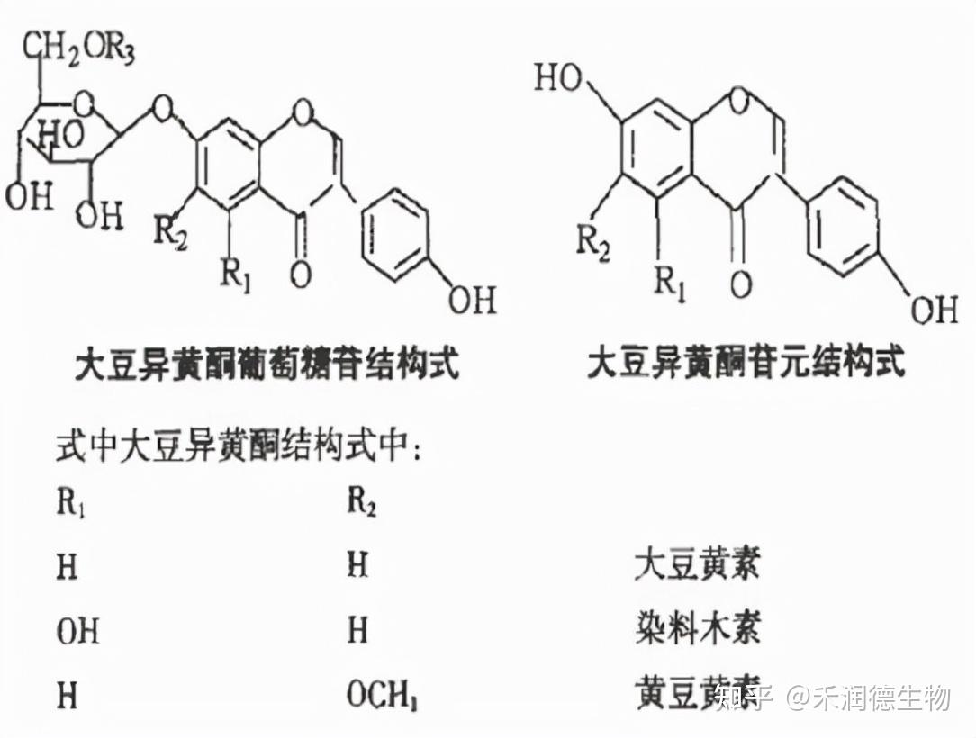 大豆异黄酮结构图片