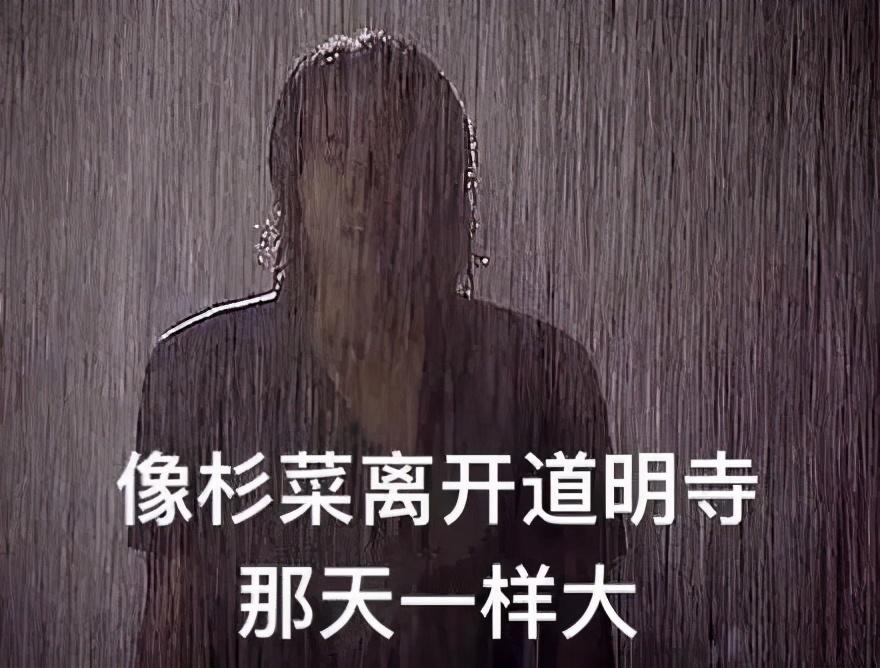 倾盆大雨表情包图片