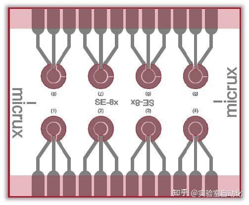 西班牙micrux金屬微電極薄膜電化學傳感器叉指電極