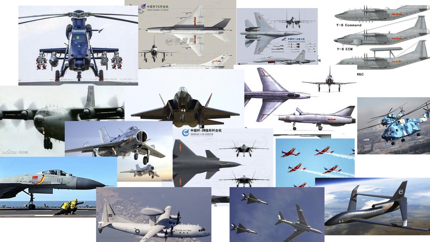 中国军事航空几十年来所有机型大全 知乎