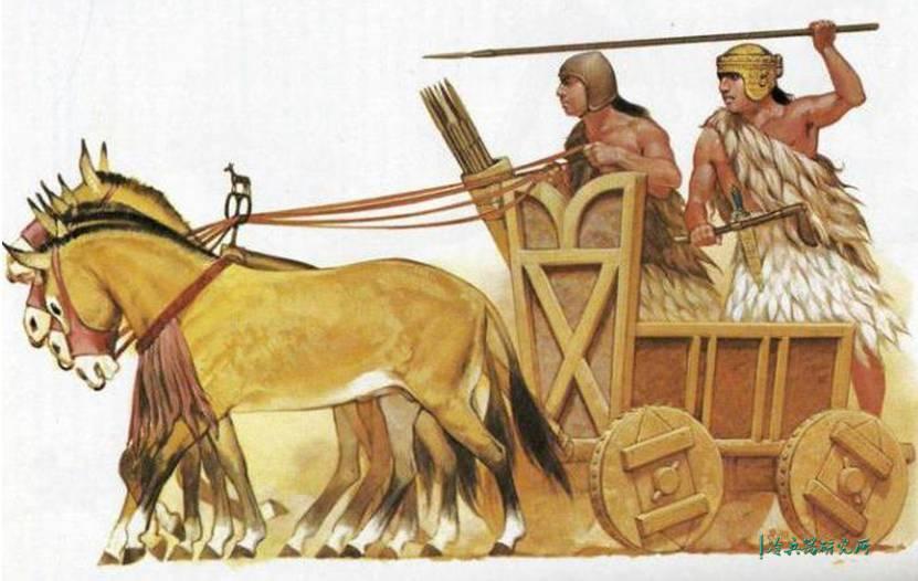 苏美尔人的战车图片