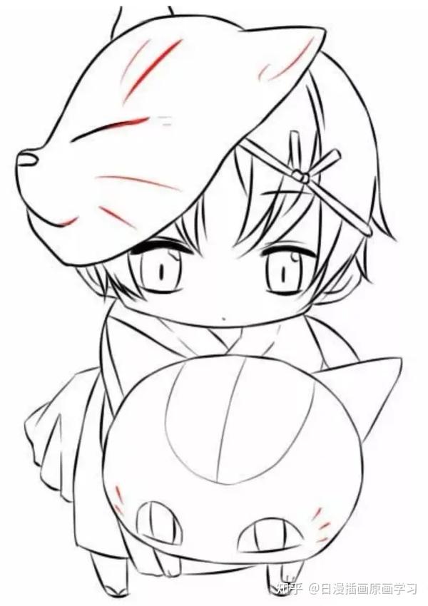 板绘初学者如何练习画线条为什么大佬的画的线稿那么干净流畅附带线稿