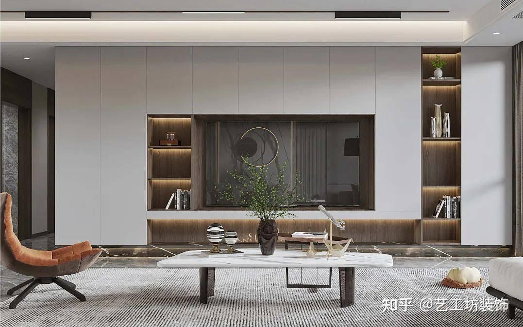 电视墙这样设计,客厅瞬间高级10倍! - 知乎