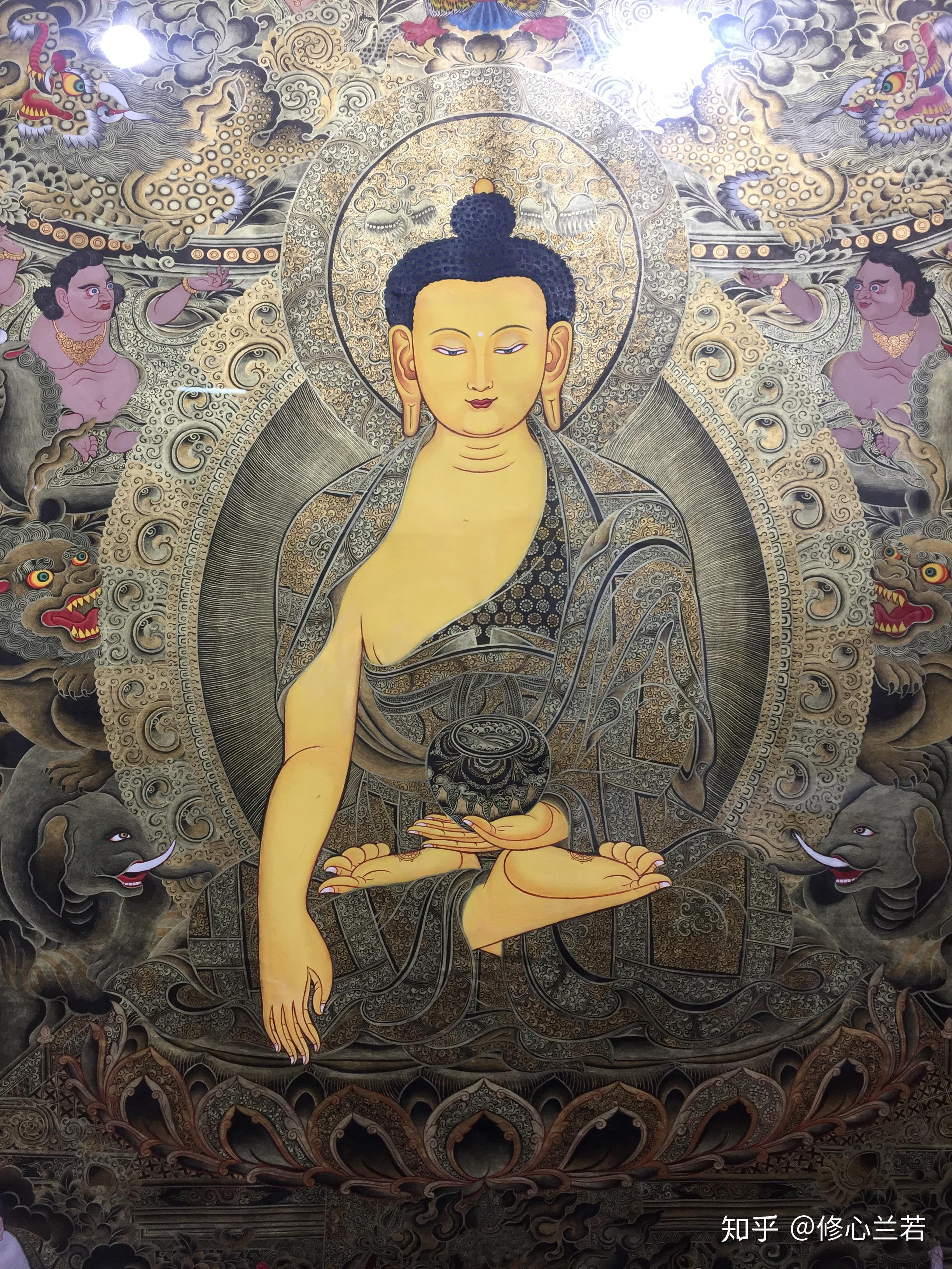 当代著名唐卡绘画第八代继承人拉浪当智