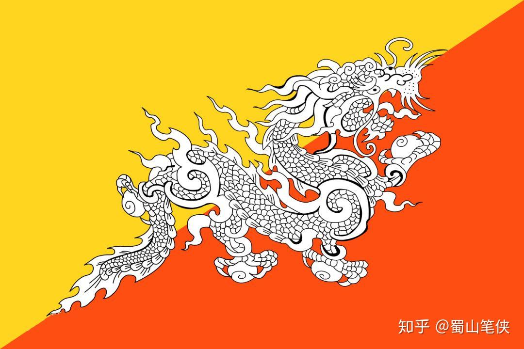 世界上唯一用龙做国旗的国家,和我们很有渊源 - 知乎