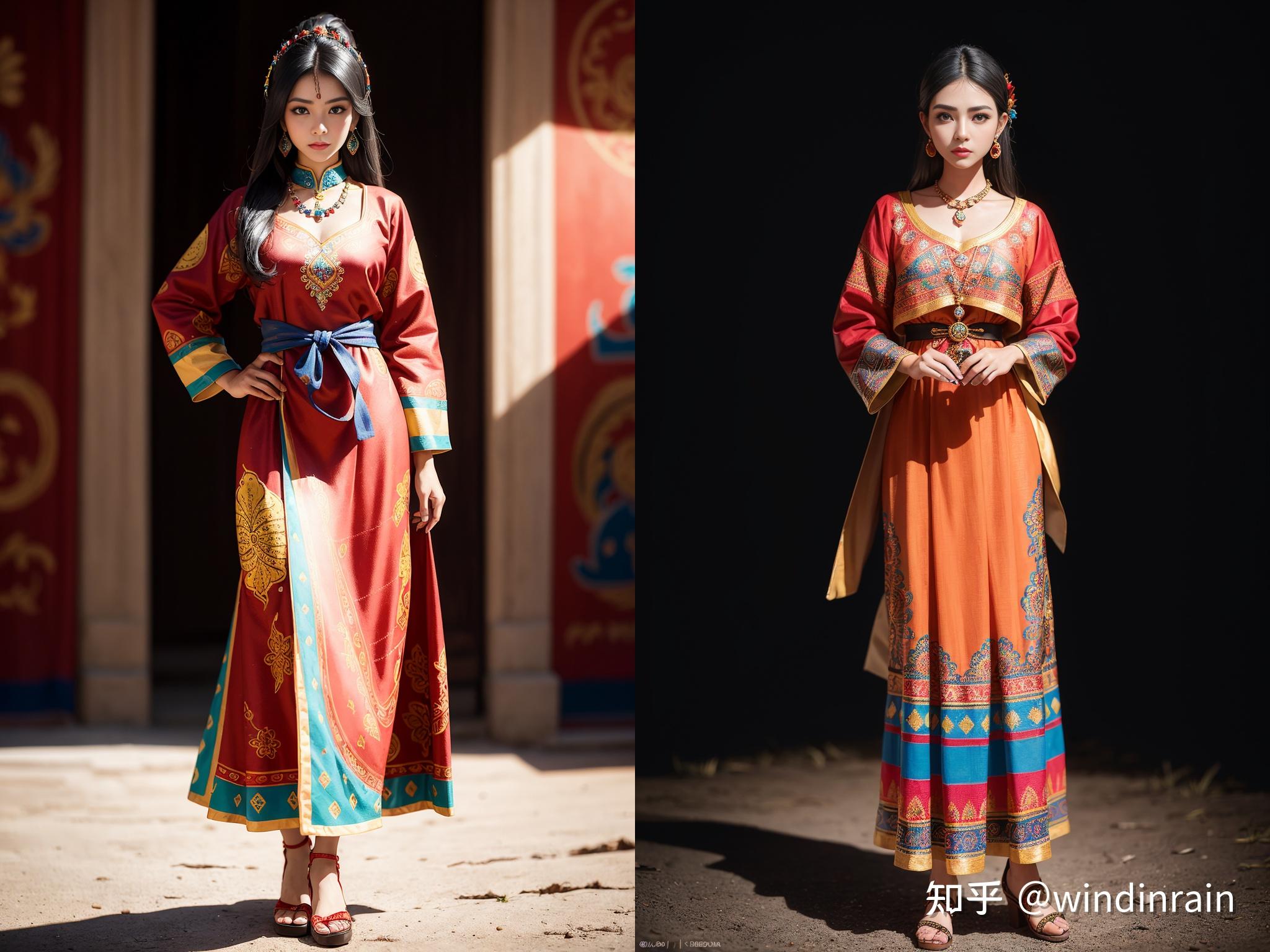 Stable Diffusion 与时装设计 - 美丽的长裙 - 知乎