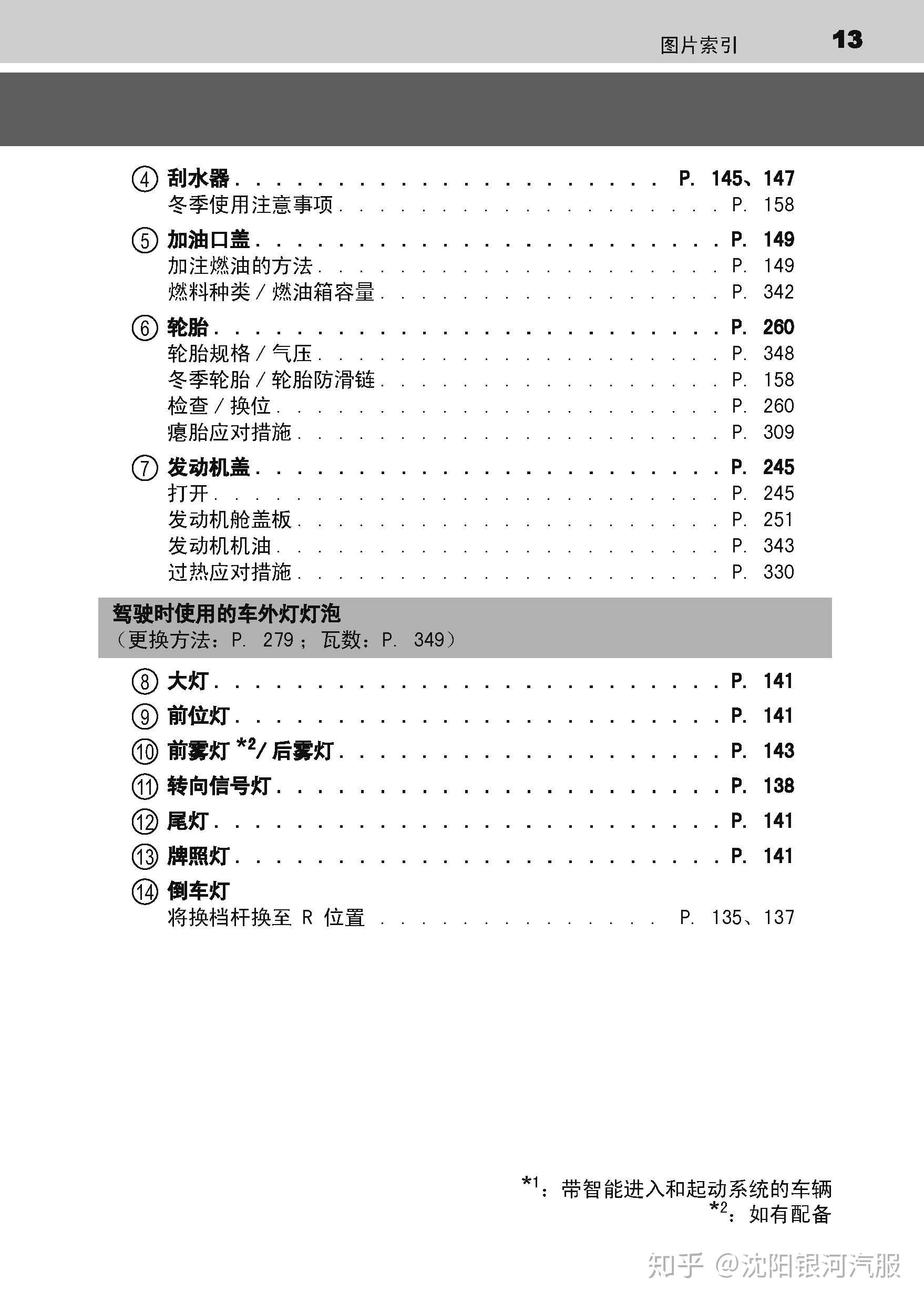 丰田致炫保养手册原图图片