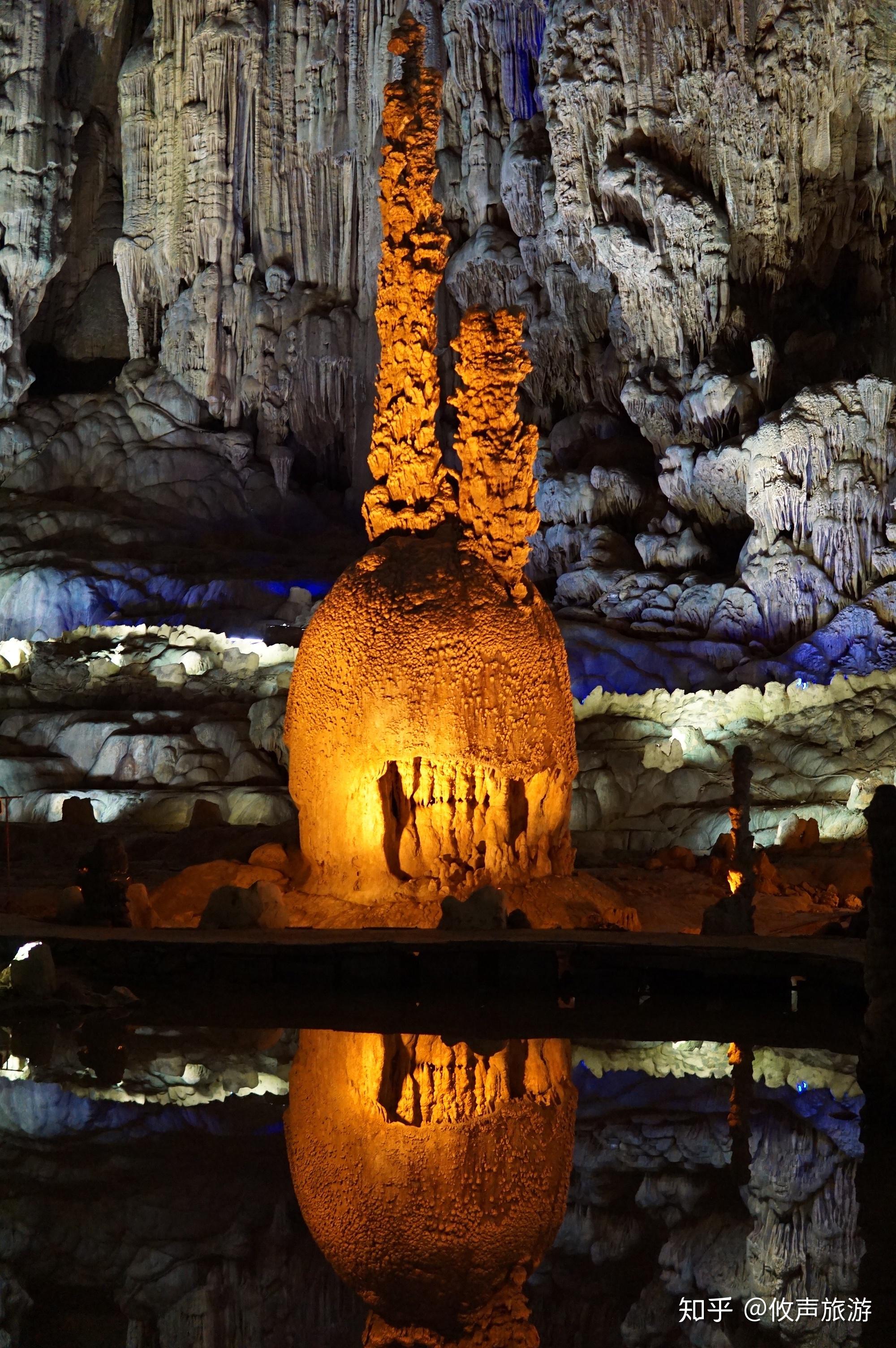 参观完毕节织金洞我的脸好疼
