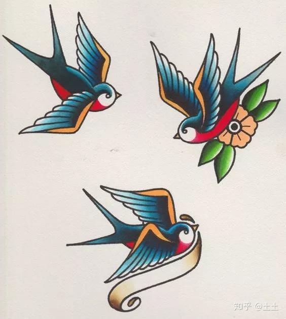 纹身图释第一弹oldschool