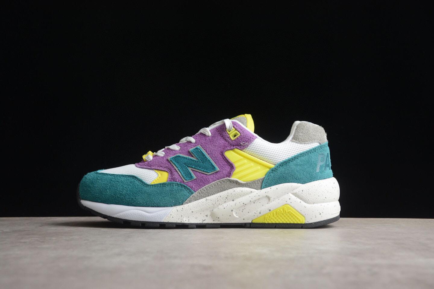 新百伦联名newbalance580xpalace复古运动慢跑鞋