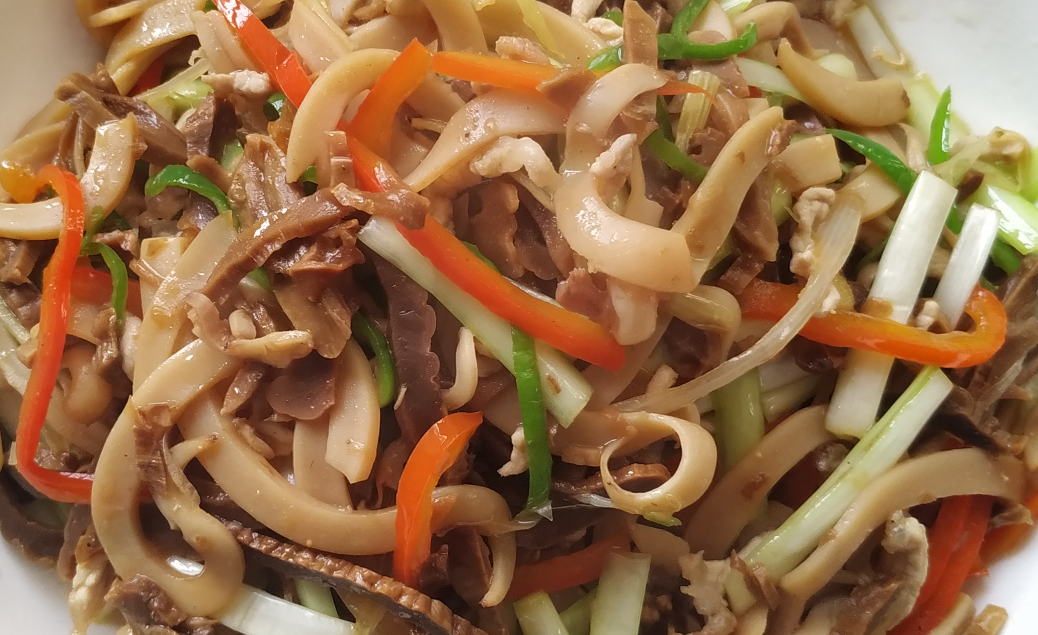 【小周食记】一日三餐菜谱:小炒河蚌肉