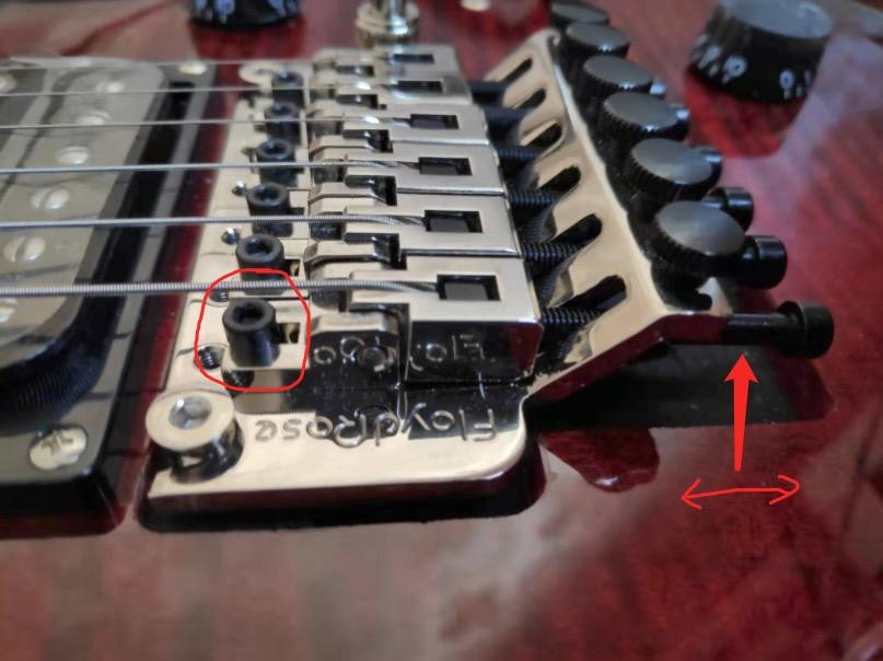 floydrose琴桥八度调节