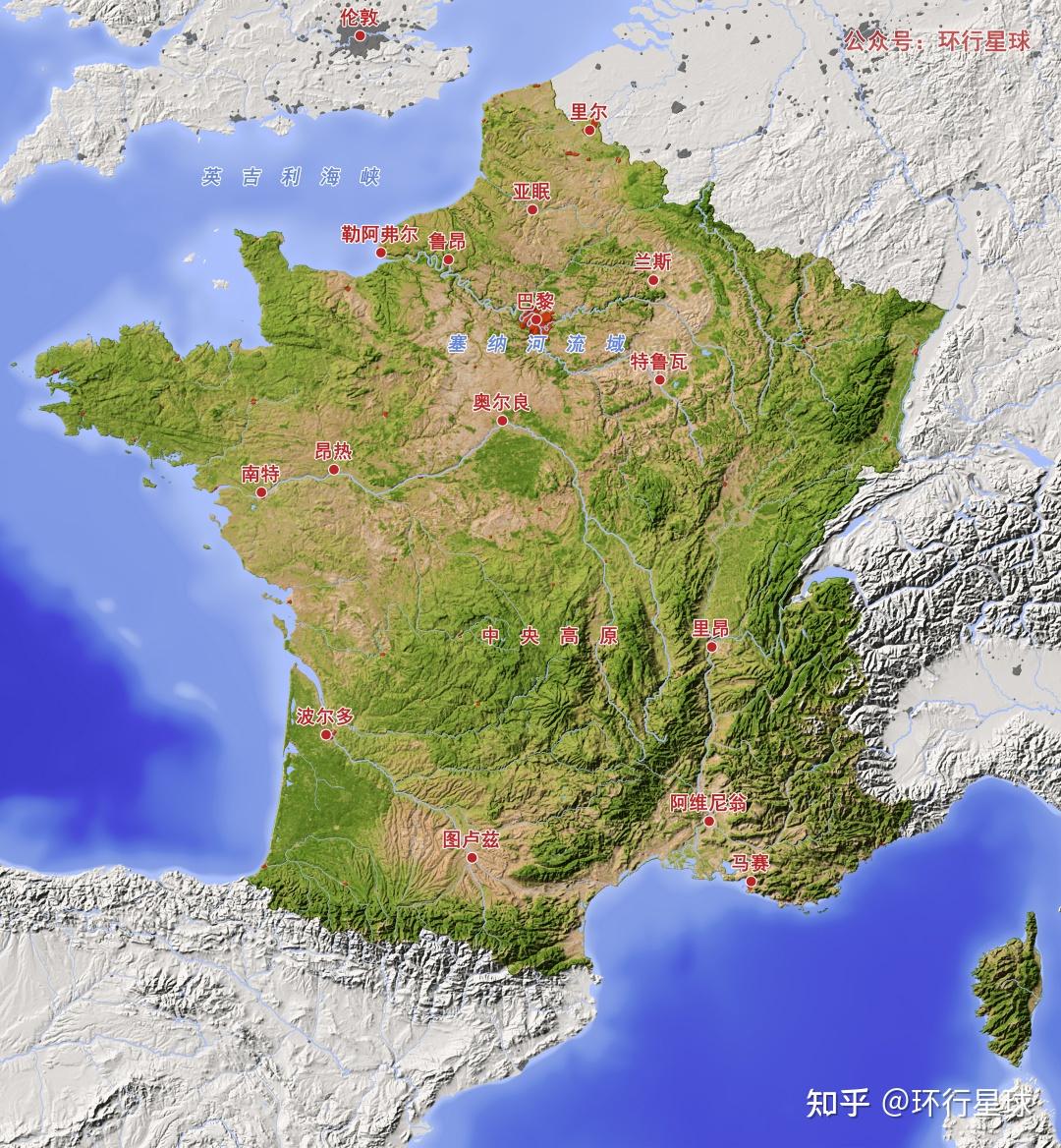 70塞纳河并非最长,却是最重要的一个法国境内围绕中央高原有多条