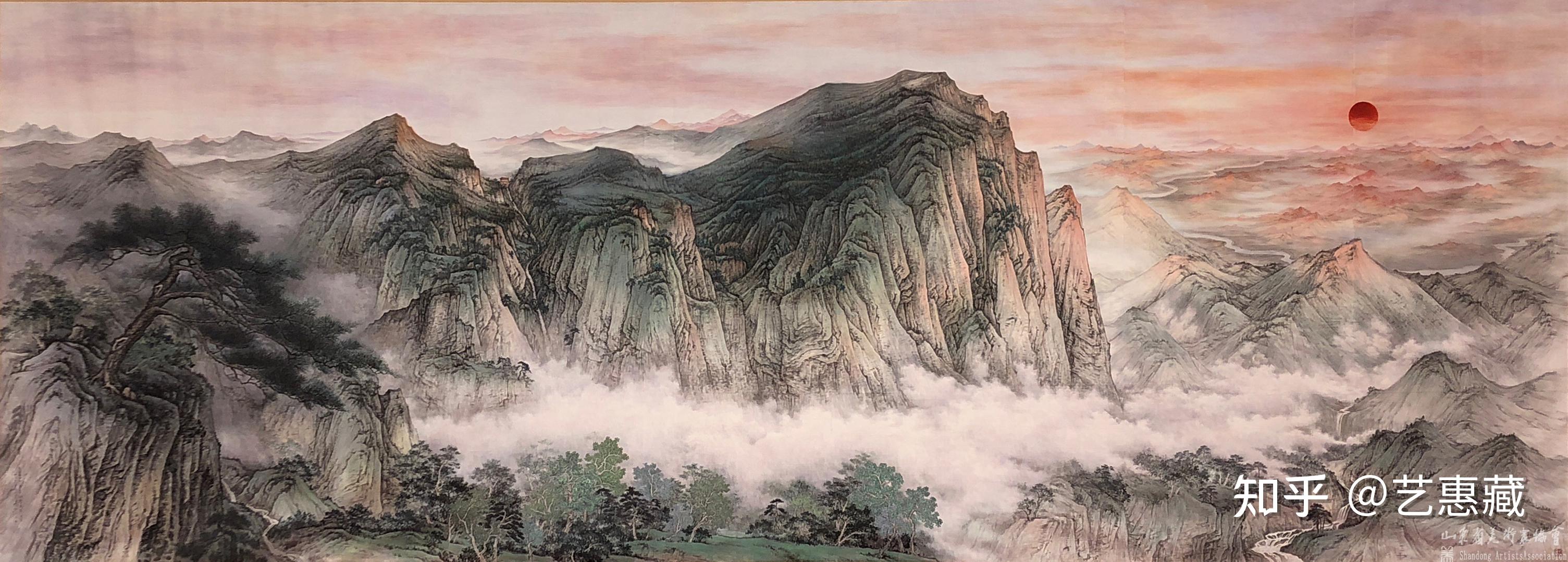 韩书阁山水画价格