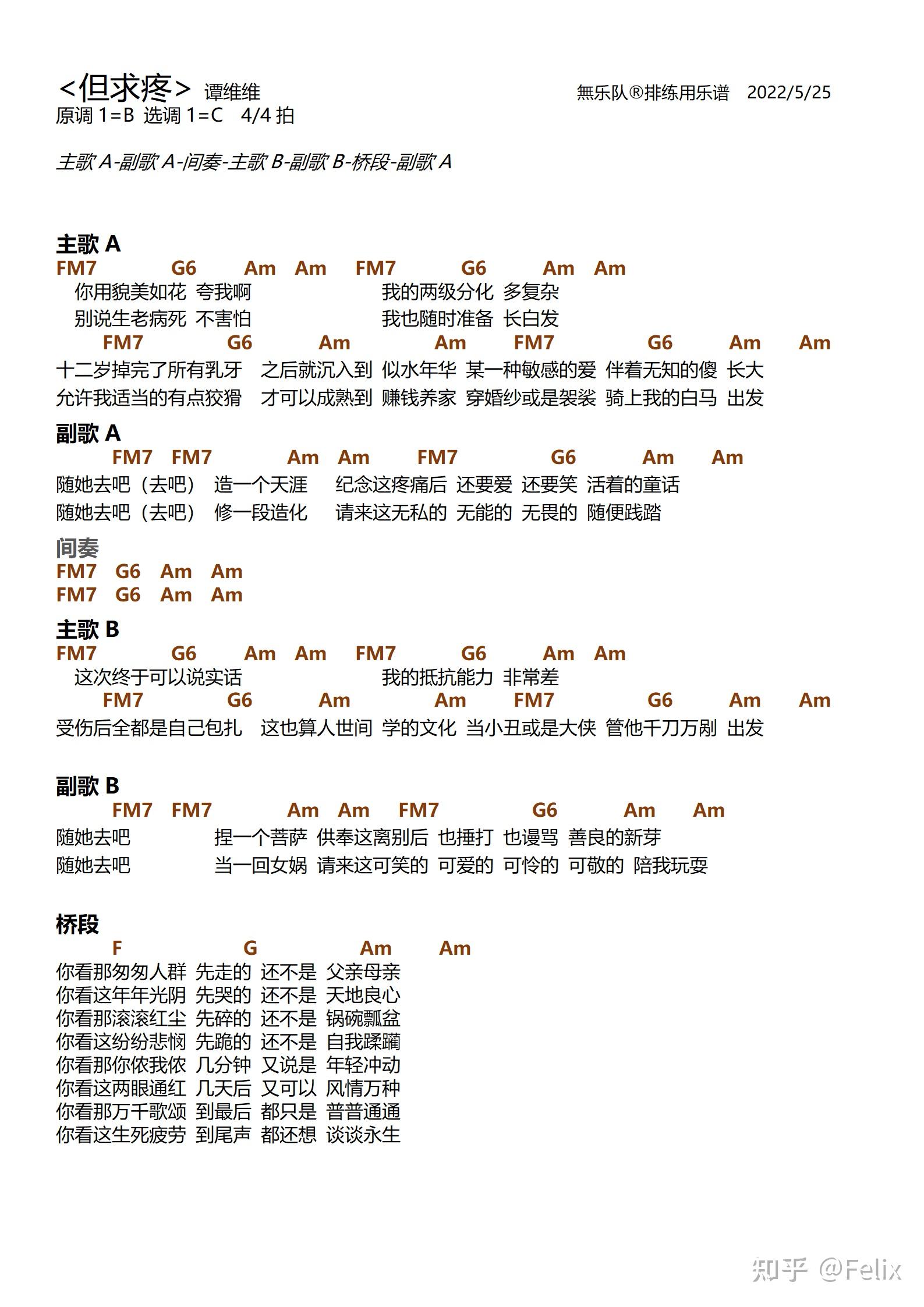 乐队排练简谱图片