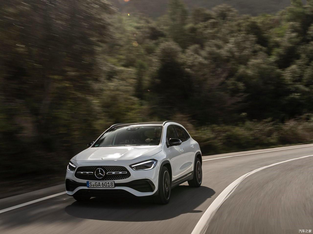 全新设计2021款奔驰gla官图亮相