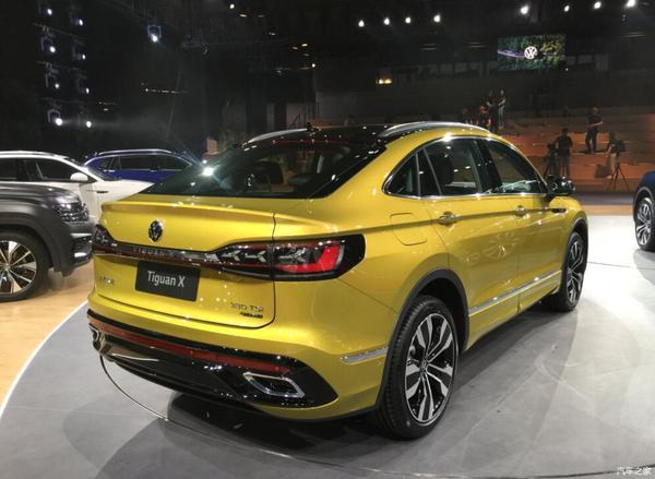 轿跑suv新军上汽大众途观x正式亮相