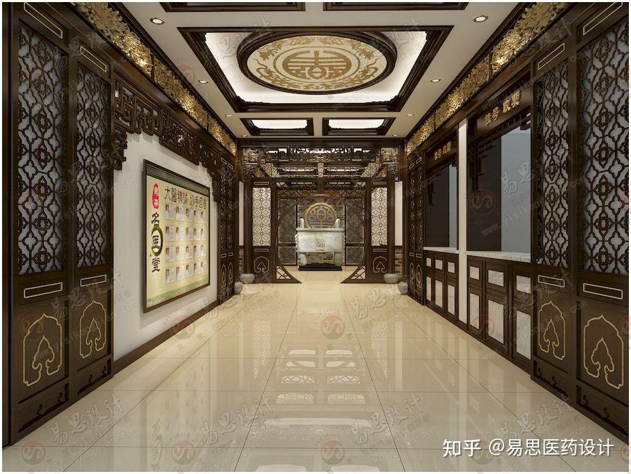 大宅门老字号宏济堂国医馆名医堂设计