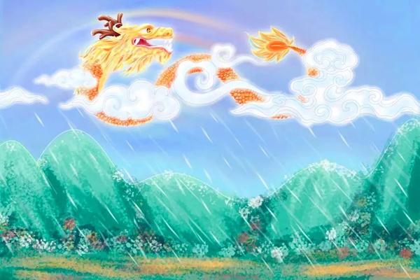 正所谓龙梦醒,天暖正早龙抬头,填仓风雨顺龙尾摆,田间起花云龙鳞闪