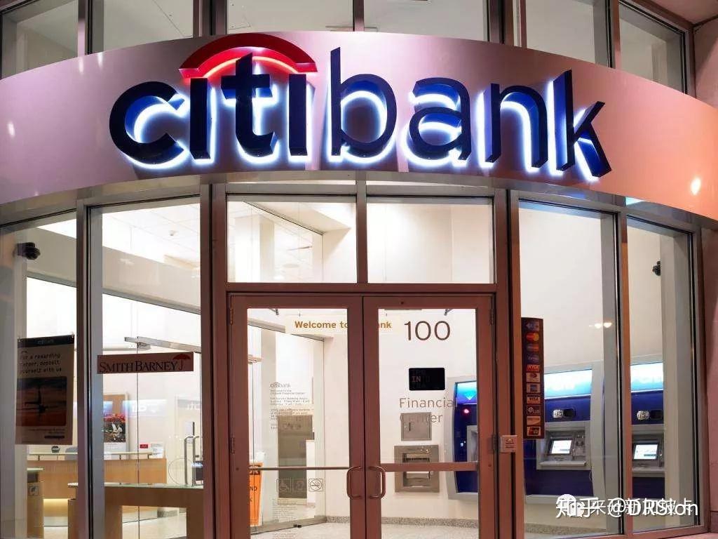 美国花旗银行 CITIBANK 外资银行 金融机构-罐头图库