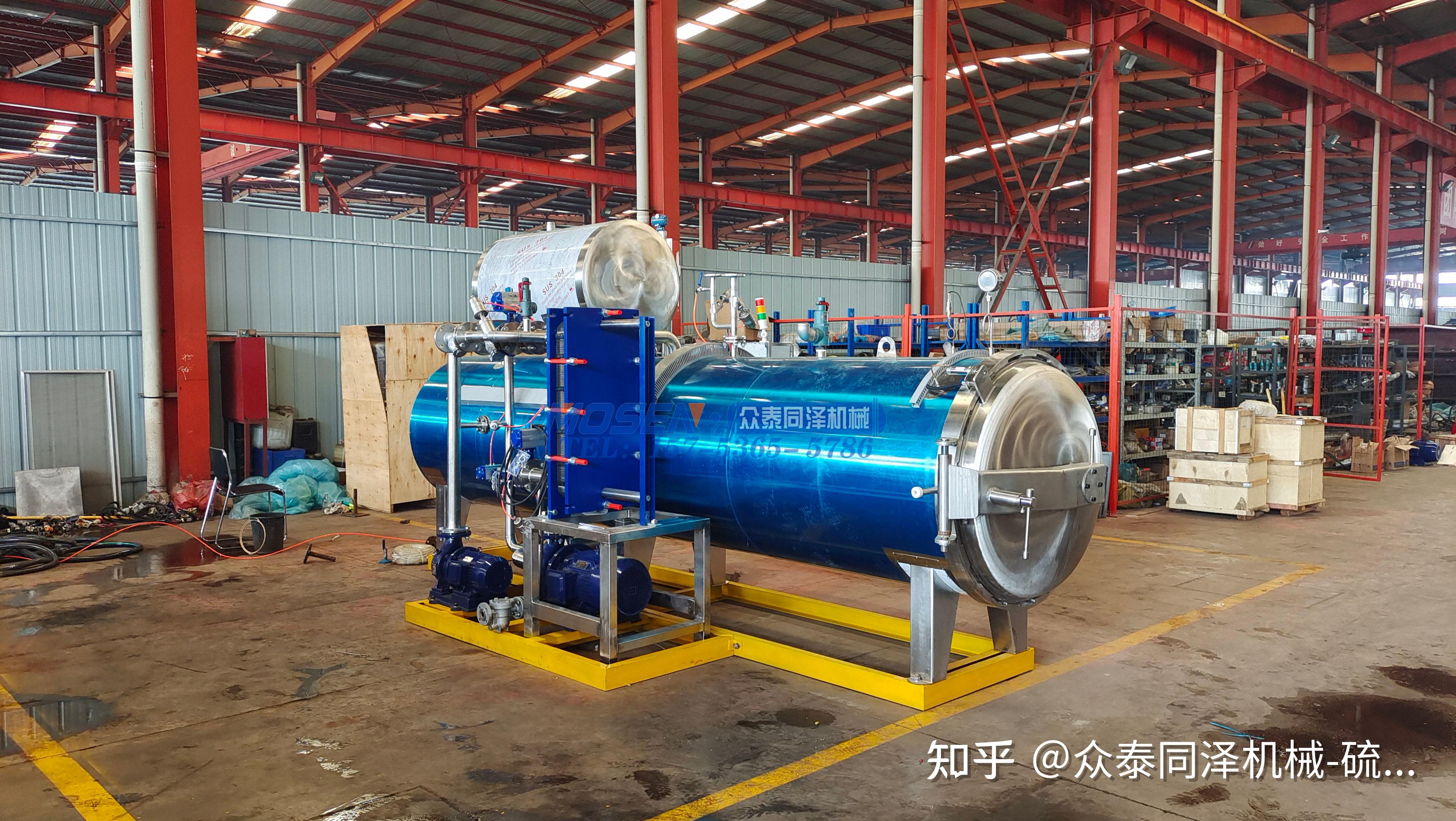 喷淋式杀菌锅的特点 - 知乎