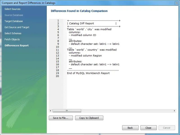 Mysql schema 2023 