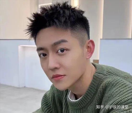 简单帅气的前刺发型,利落清爽好打理 - 知乎