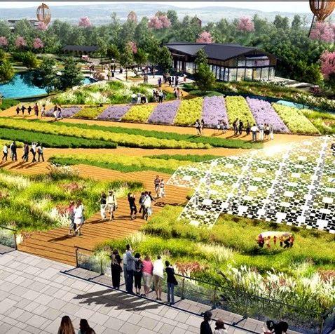 本月华侨城锦绣天府项目一期项目将全面施工建设,锦绣画卷即将铺开