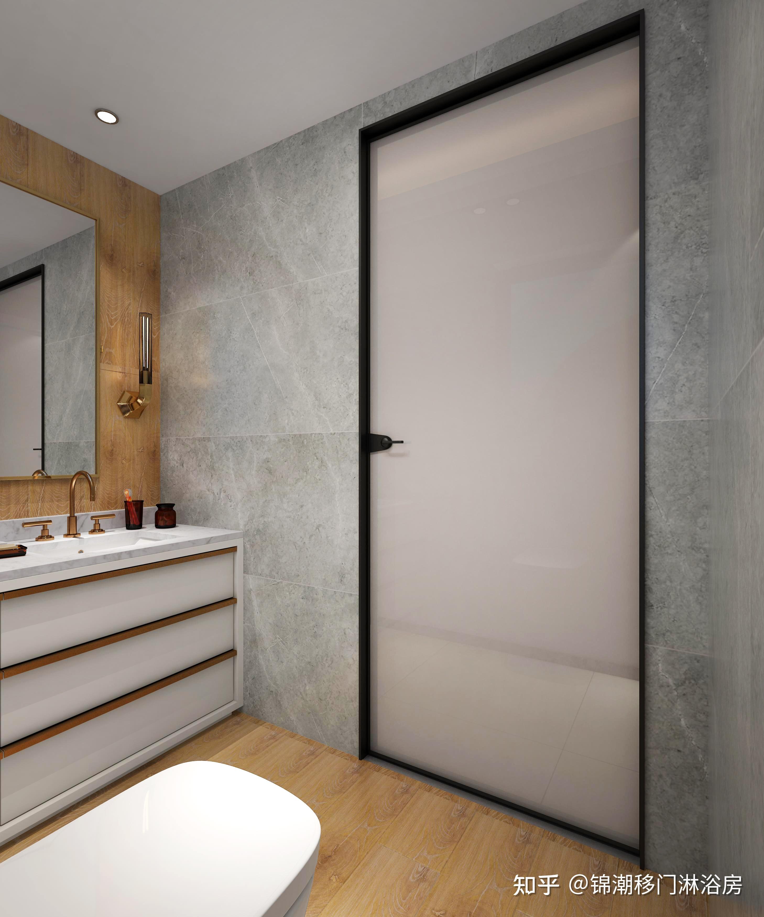 卫生间门怎么装