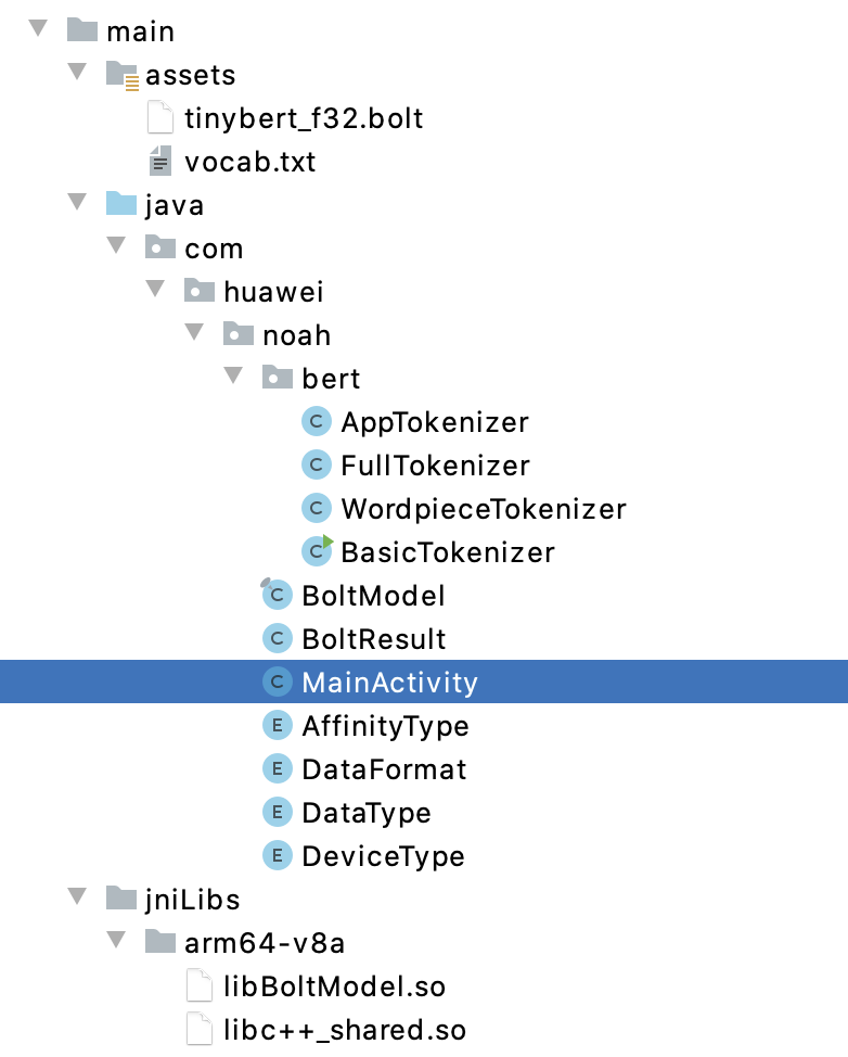 基于深度学习加速库bolt的android情感分析应用开发教程
