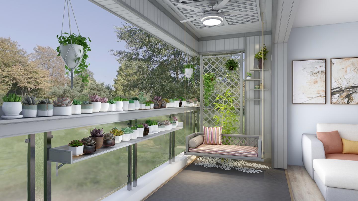 王者木内增强系列材料助力阳台高端定制