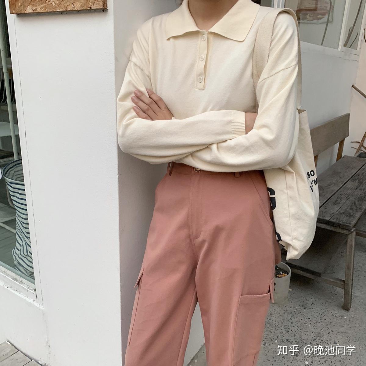 毛晓彤粉红衬衣橘黄连衣裙优雅写真 - 哔哩哔哩