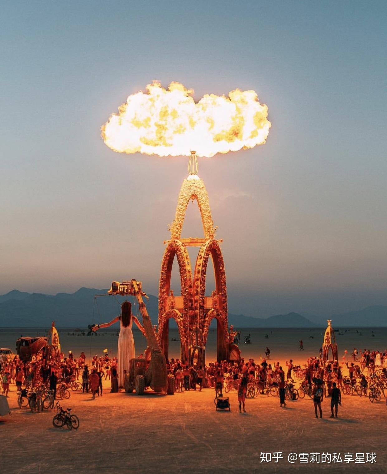 用8天时间造一座城再毁灭它世界上最疯狂的火人节你敢去吗