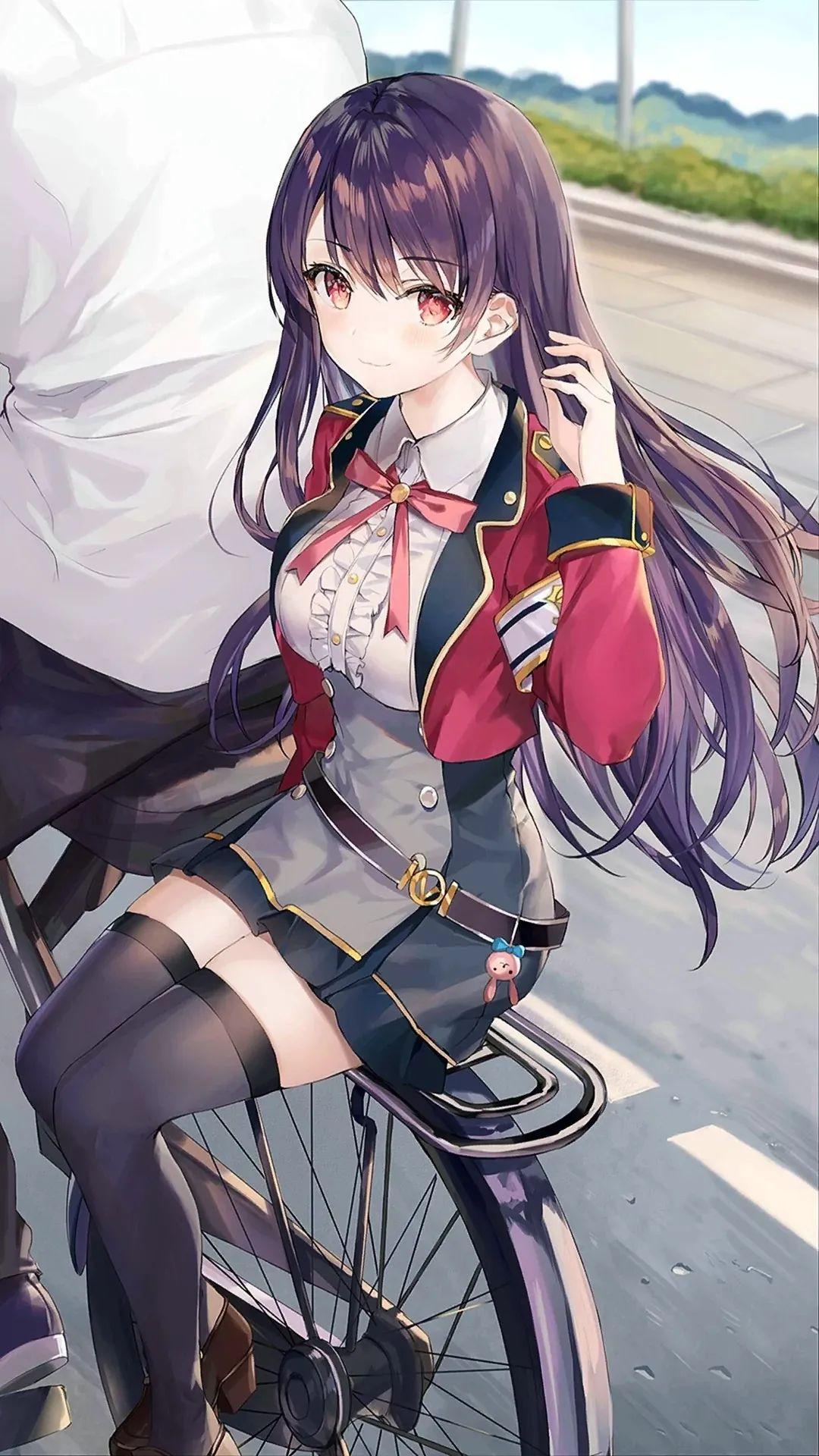 精选二次元美少女动漫高清壁纸推荐