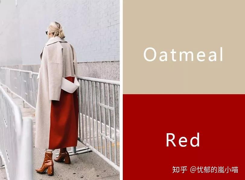 穿腻了平淡的颜色,红色真的能在冬季让人眼前一亮!