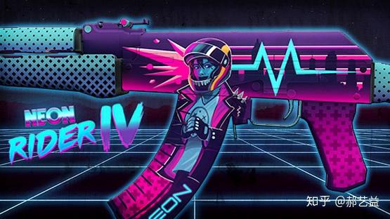 我只记得你的笑容如花闪烁艺益csgo皮肤霓虹骑士ak