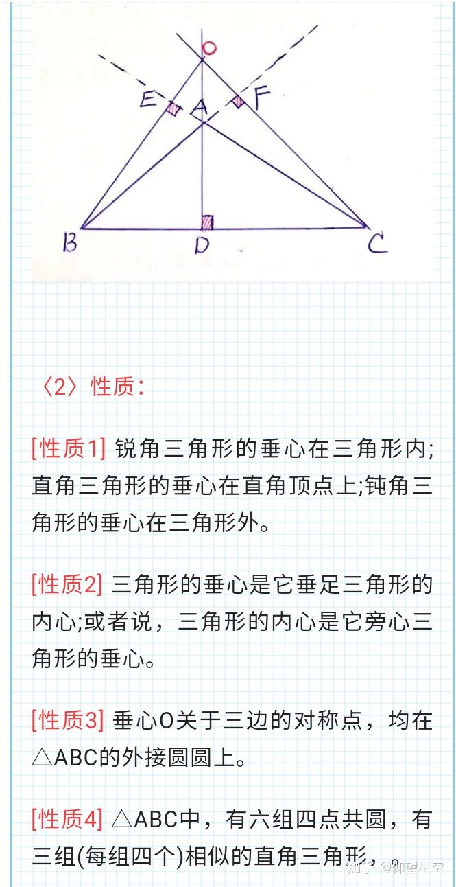 三角形的内心，外心，重心，垂心，旁心及性质 - 知乎