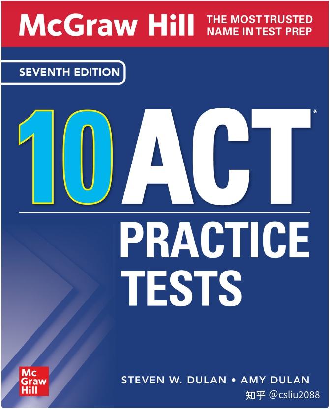 Mcgraw hill 10 act practice tests 7th edition 2023 