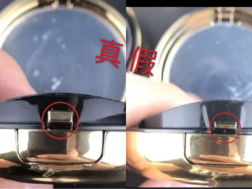 细节对比分享dpc豹纹气垫的真假分辨技巧