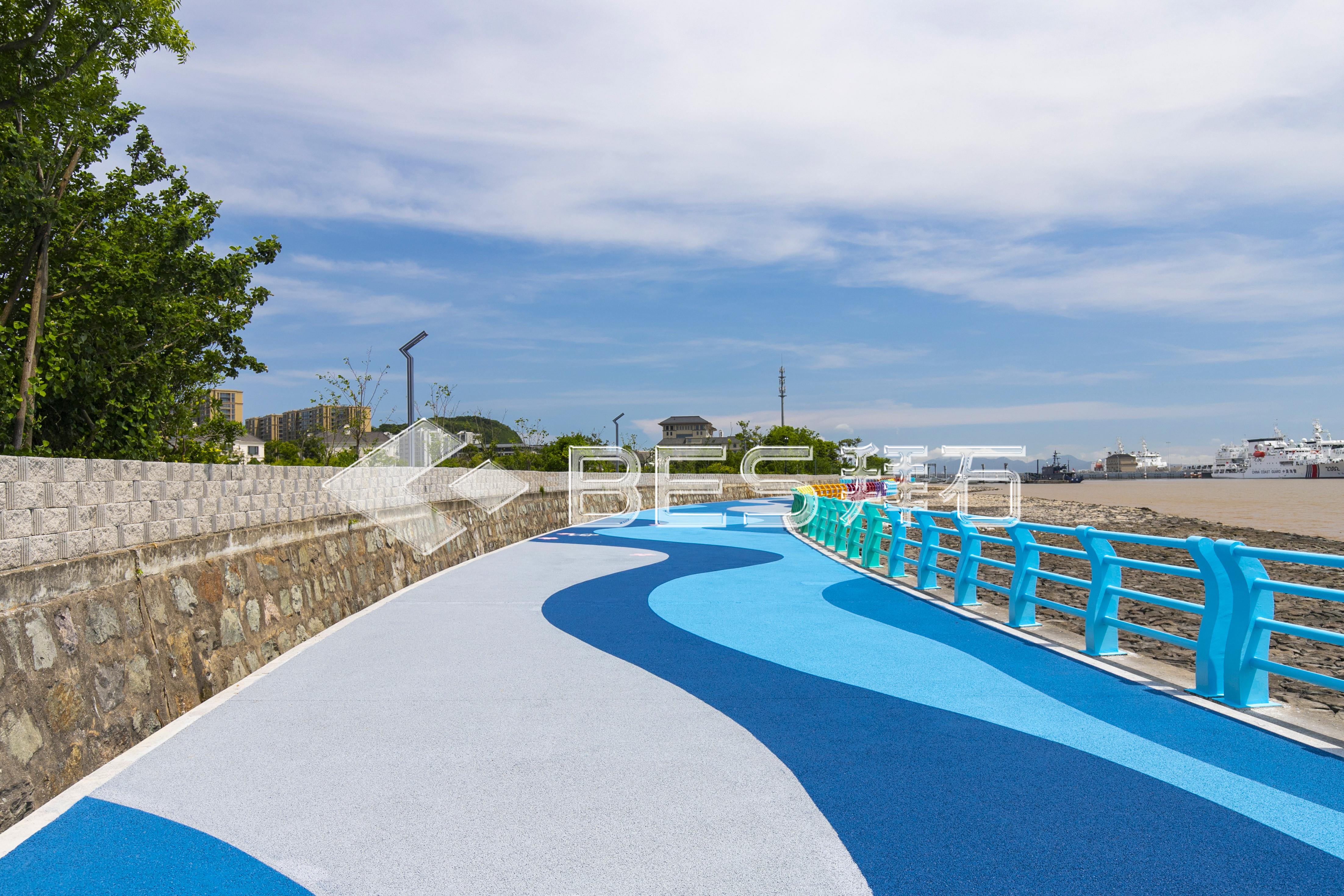 颜值再升级舟山醉美跑道终于上线