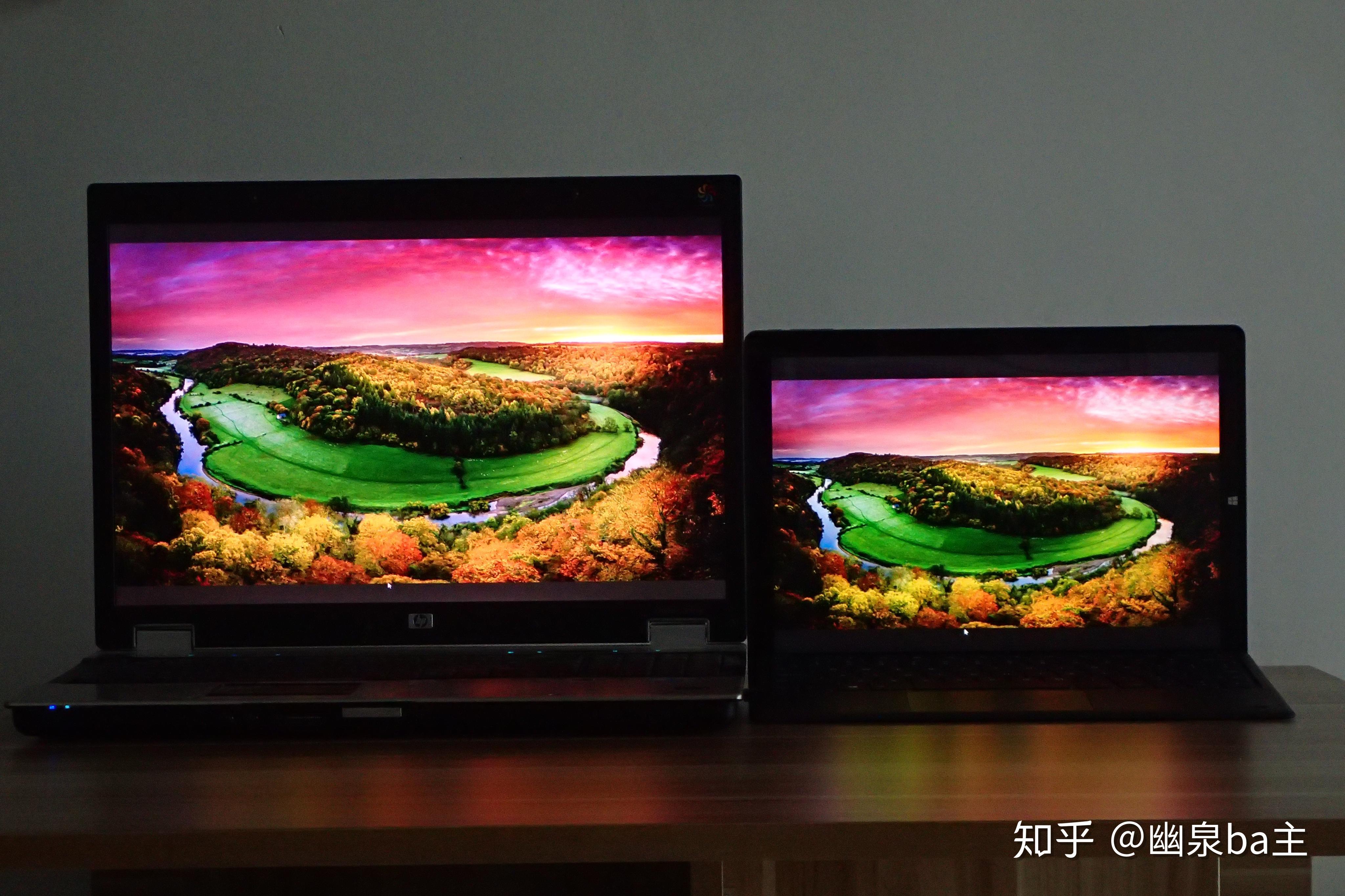 重点来了121srgb色域的台电x6pro屏幕实拍对比评测