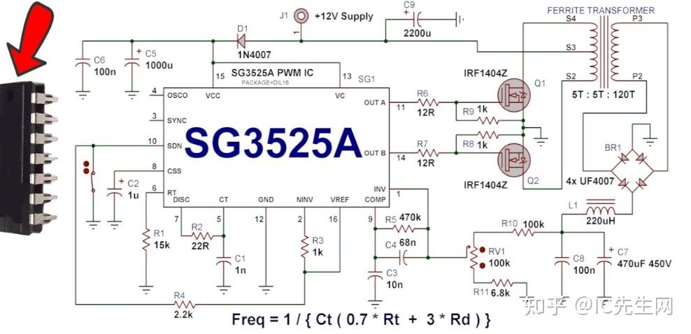 sg3525典型应用电路图图片