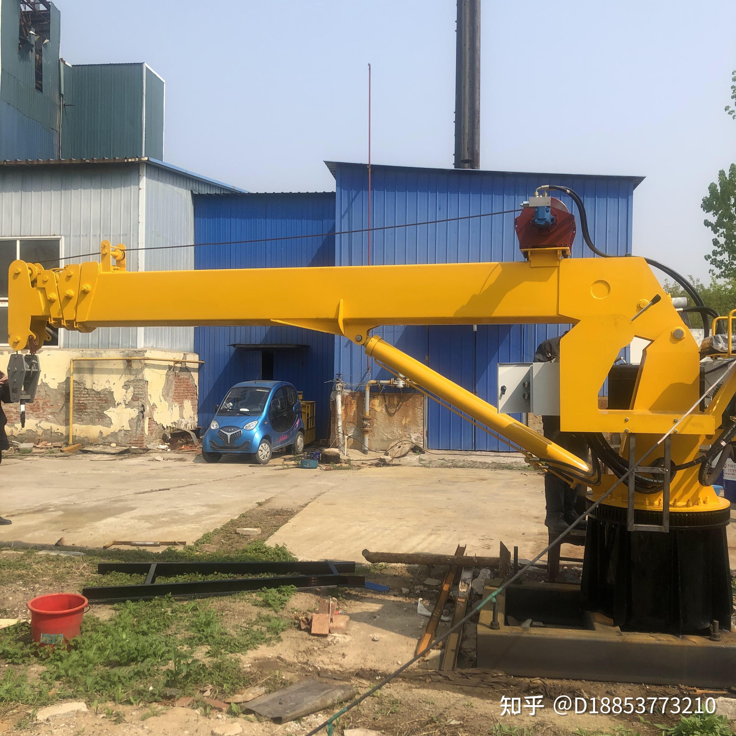 小型3吨船用吊机3吨船吊3吨码头吊机3吨克令吊3吨港口吊机3吨船用起重