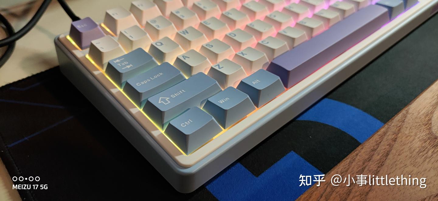 Rk r75奶芋色烟雨轴版本使用报告 - 知乎